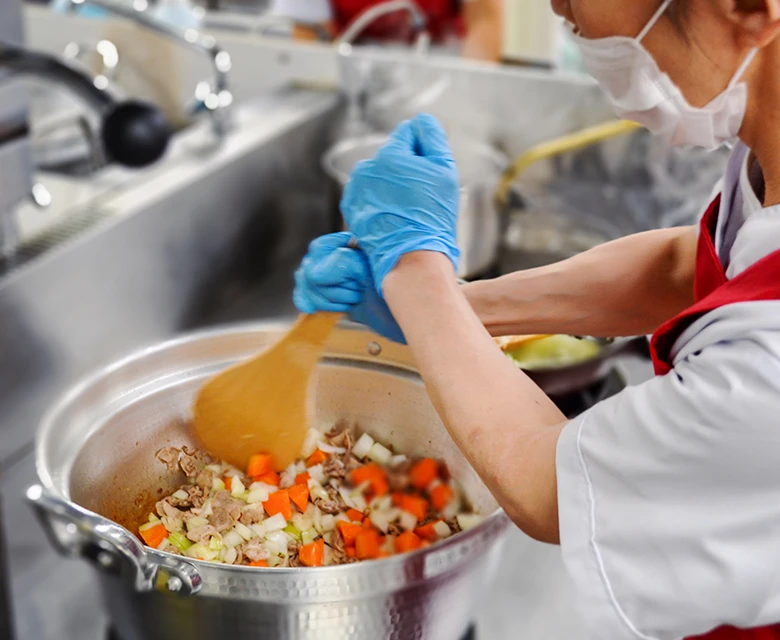 毎日しっかり。管理栄養士監修の手作りメニュー