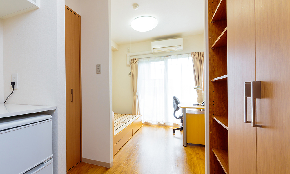 準備は最小。家具家電完備ですぐ新生活