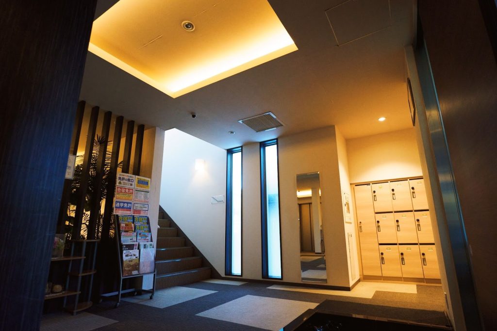 葛飾コミュニティハウスのエントランスロビー