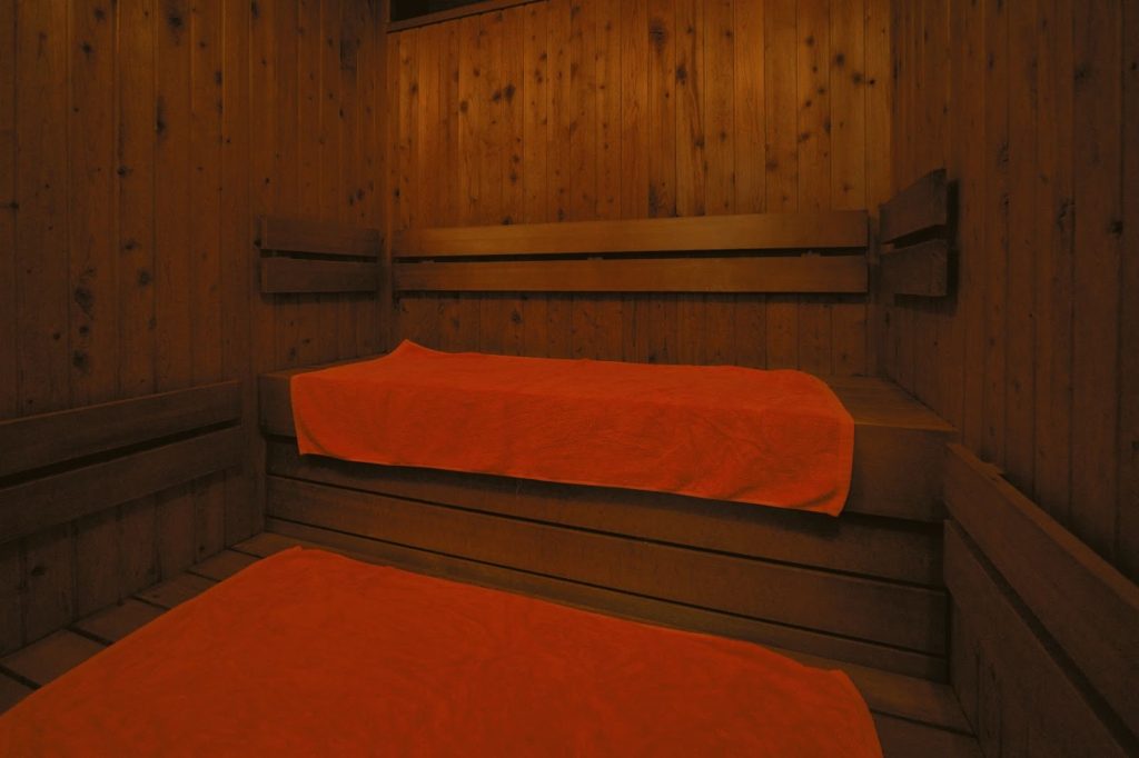 本格的なサウナを完備