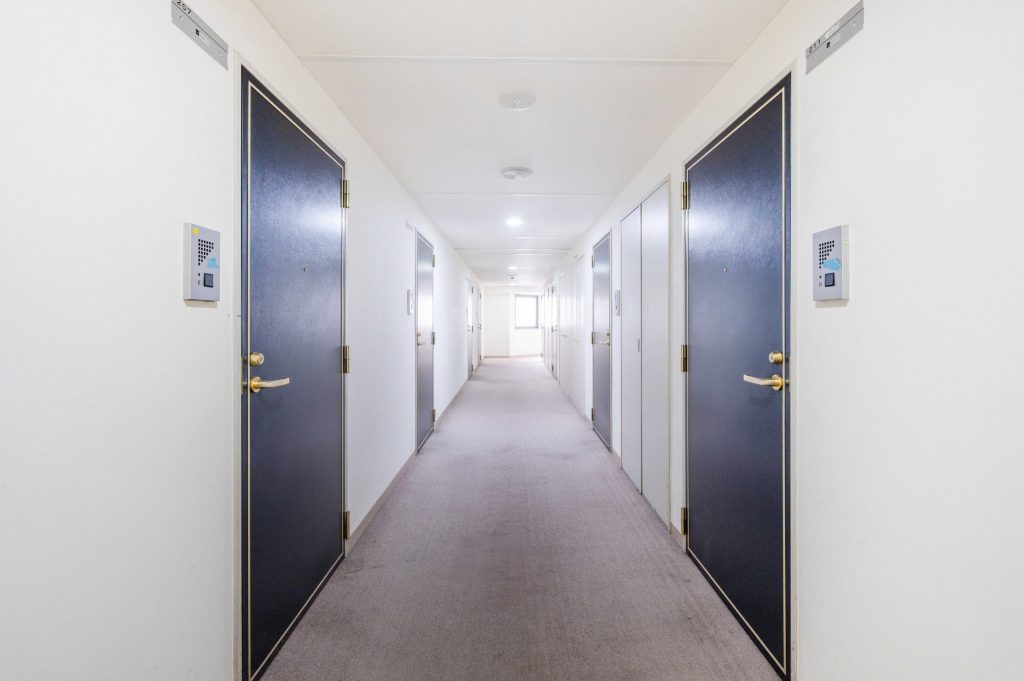 神楽坂エリアにドーミーが遂に誕生!「ドーミー牛込神楽坂」の紹介 4 廊下